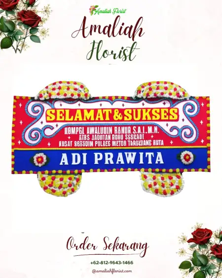 Papan Bunga Ucapan Selamat Cicalung